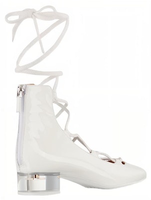 (Women) Dior Arty Patent Leather Ankle Boot 'White' KDI760VNI_S10W Lookbook (Women) Dior Arty Patent Leather Ankle Boot 'White' KDI760VNI_S10W