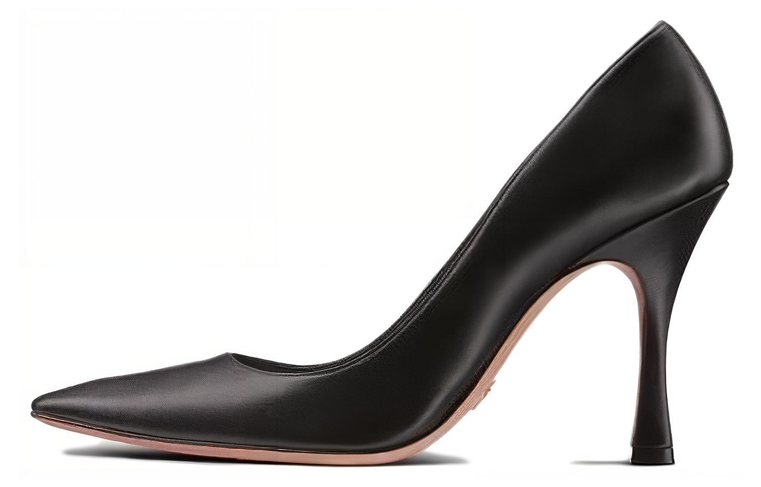 (Women) Dior Attract 'Simple Fashion High Heel Black' KCP932VSO_S900