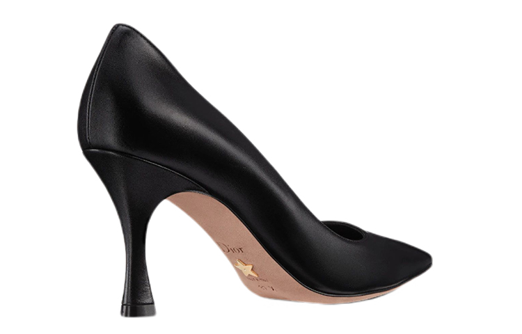 Shop (Women) Dior Attract Calfskin High Heel 'Black' KDP931VSO_S900