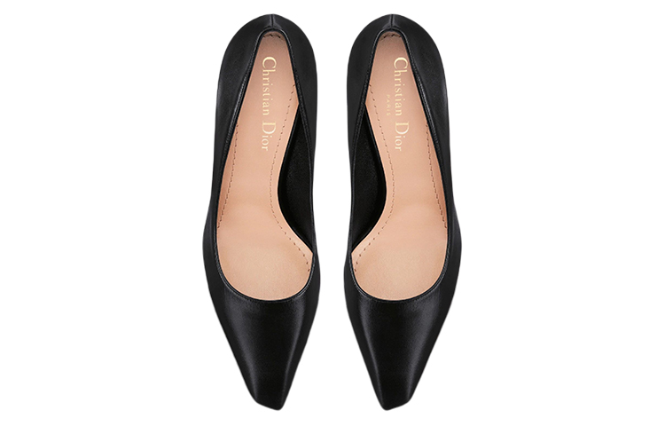 Purchase (Women) Dior Attract Calfskin High Heel 'Black' KDP931VSO_S900