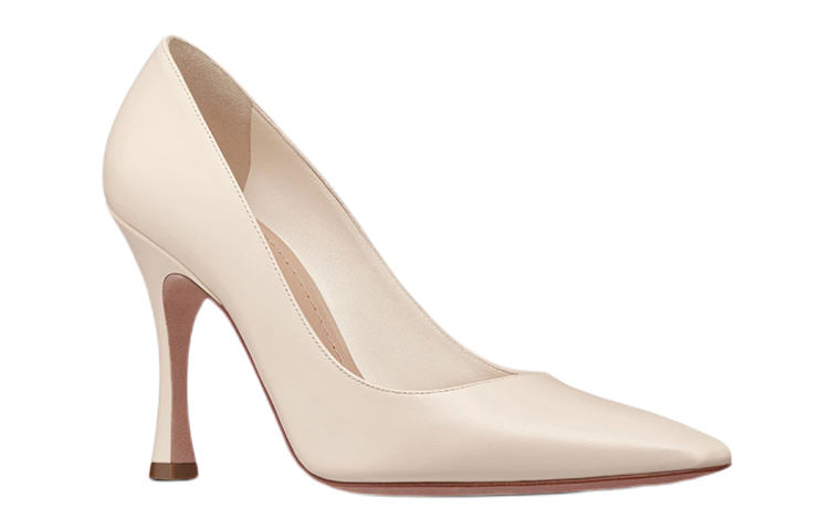 Order (Women) Dior Attract Calfskin High Heel 'White' KDP932VSO_S03W