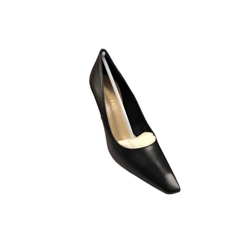 Order (W) Dior Attract Tacón de Aguja Negro en Cuero con Punta y Sin Cordones KCP931VSO_S900