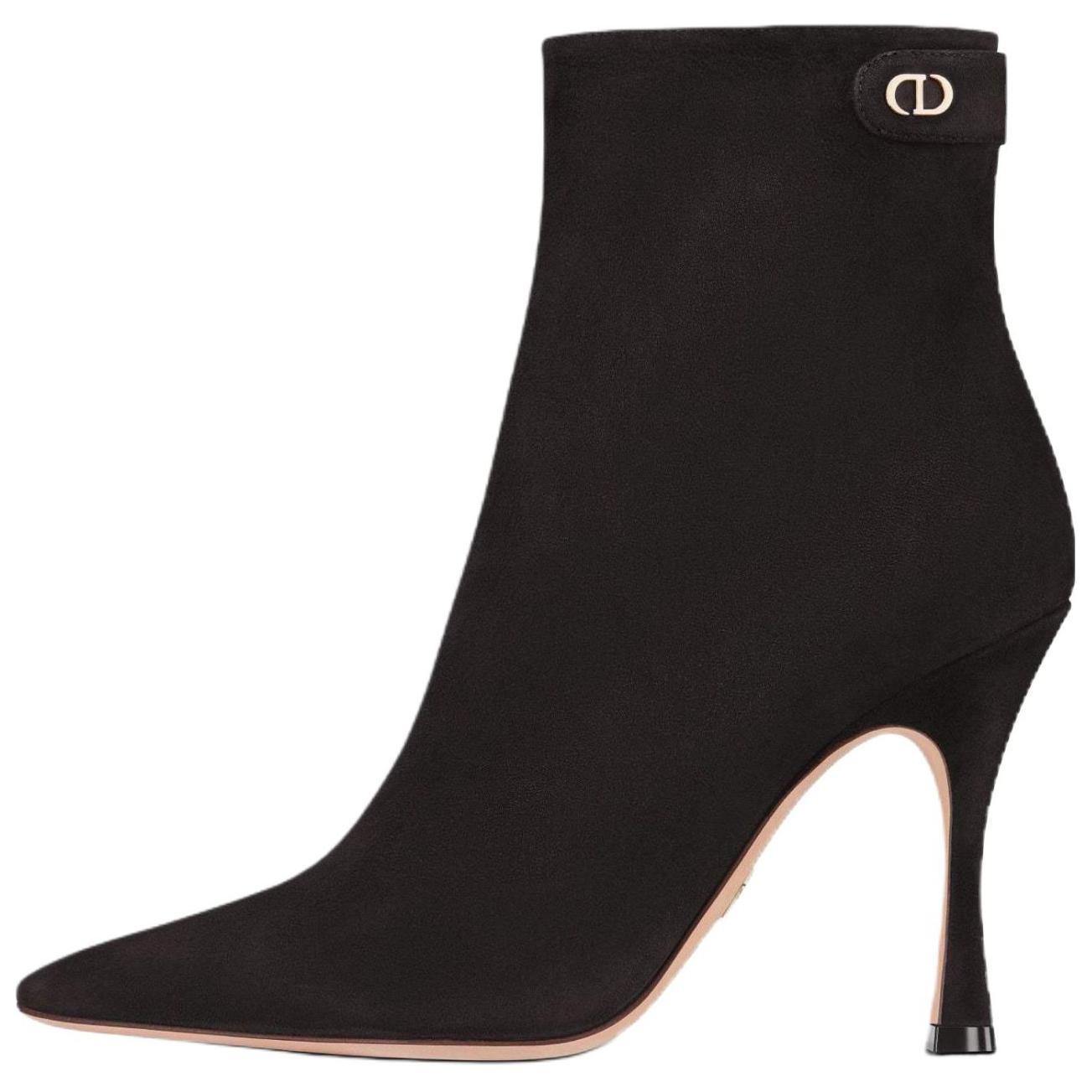 (Women) Dior Attract Short Boot 'Black Fashion Heels' KCI744VVV_S900