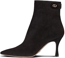 (Women) Dior Attract Suede Lambskin Ankle Boots 'Black' KDI743VVV_S900 (Women) Dior Attract Suede Lambskin Ankle Boots 'Black' KDI743VVV_S900