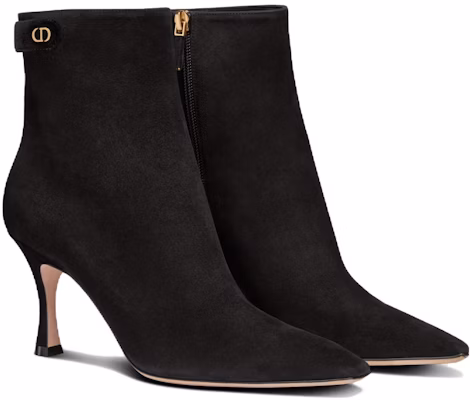 (Women) Dior Attract Suede Lambskin Ankle Boots 'Black' KDI743VVV_S900 Shop (Women) Dior Attract Suede Lambskin Ankle Boots 'Black' KDI743VVV_S900