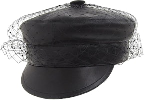 (Women) Dior Avant-Garde Black Beret. 85PAR920G700C900 (Women) Dior Avant-Garde Black Beret. 85PAR920G700C900