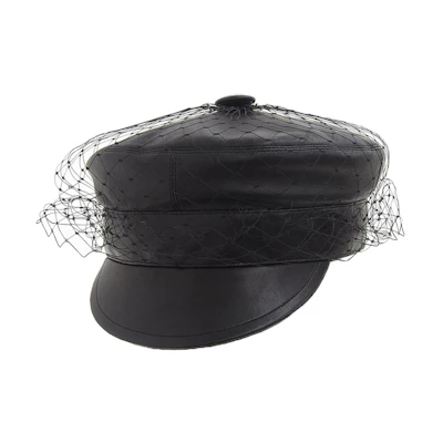 (Women) Dior Avant-Garde Black Beret. 85PAR920G700C900