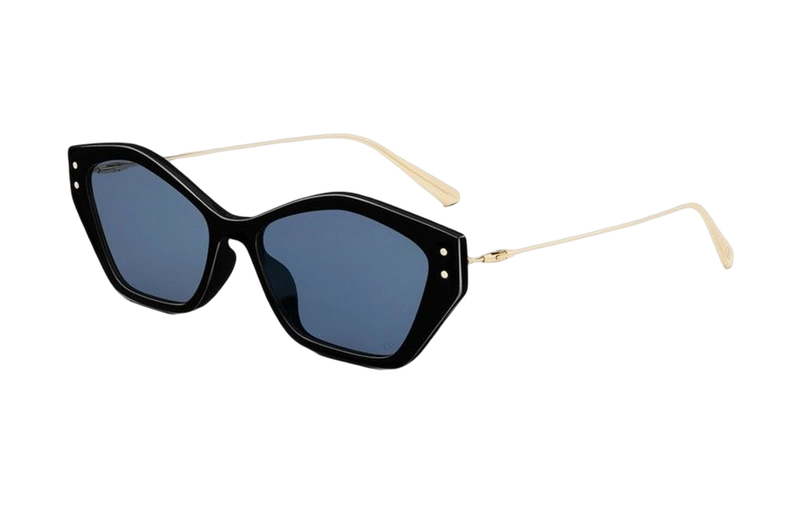 (Women) Dior Avant-Garde  Black Irregular Frame Sunglasses. MISDS1UXR12B0