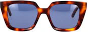 Lookbook (Women) Dior Avant-Garde Fashion Irregular Sunglasses Women’s Brown. DiorMidnightS1I26B0