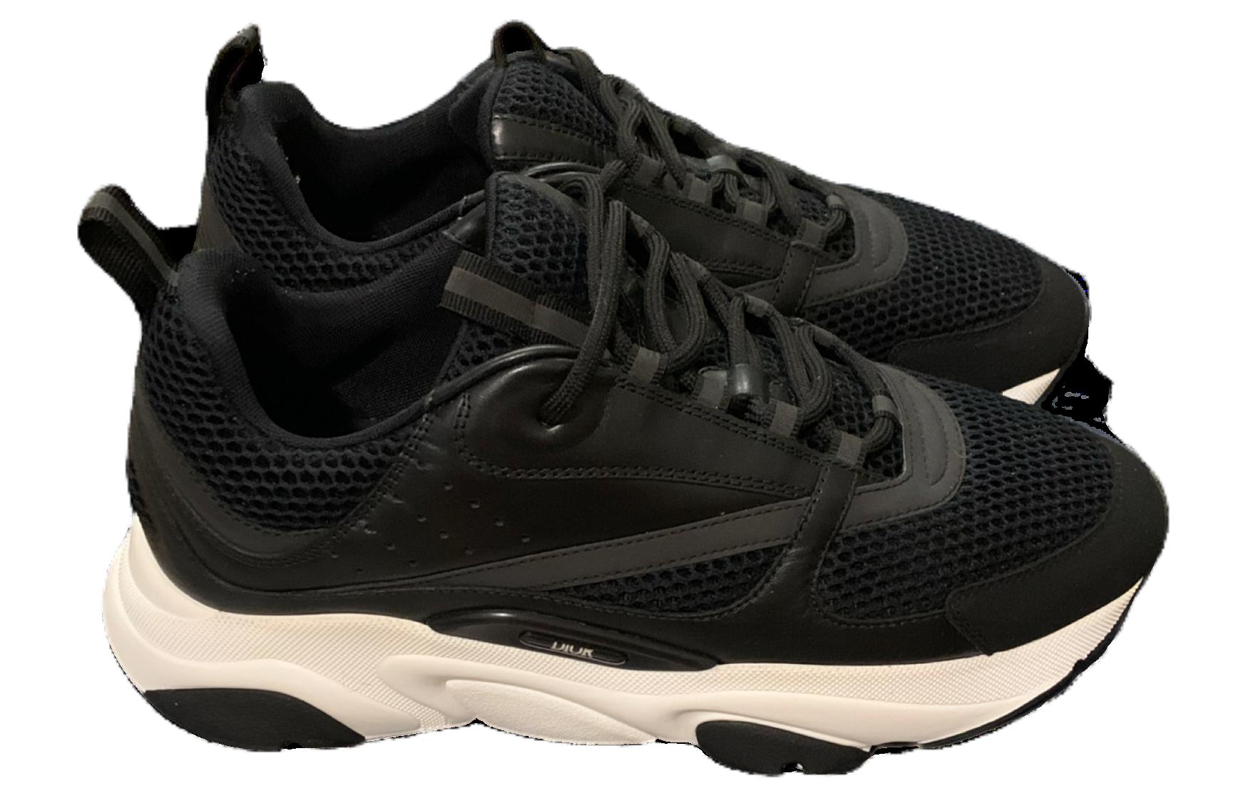 Sizing (W) Dior B22 スニーカー ブラック 3SN231ZH_M960