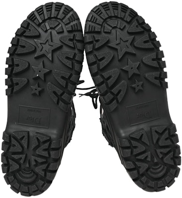 DIOR迪奧 橡膠和科技面料迷彩圖案 短靴 女款 黑色 Purchase DIOR迪奧 橡膠和科技面料迷彩圖案 短靴 女款 黑色