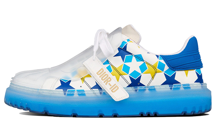 (Women) Dior B23 Low 'White Blue' KCK340ECC_S84B