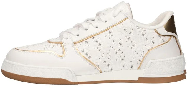 DIOR迪奧 One 鏤空低幫 時尚板鞋 女款 白金色 Buy DIOR迪奧 One 鏤空低幫 時尚板鞋 女款 白金色