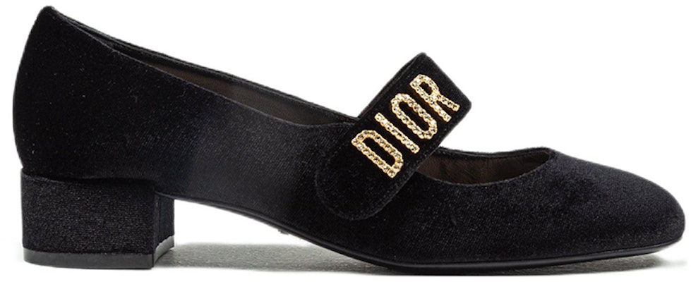 (Women) Dior Baby-D 'Black Calfskin Mid-Low Heel' KCB380VEV_S900 Order (Women) Dior Baby-D 'Black Calfskin Mid-Low Heel' KCB380VEV_S900