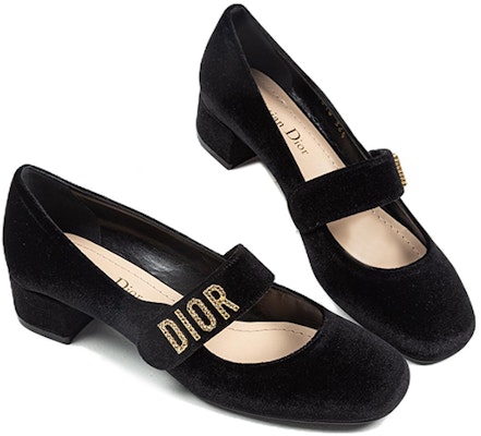 (Women) Dior Baby-D 'Black Calfskin Mid-Low Heel' KCB380VEV_S900 Lookbook (Women) Dior Baby-D 'Black Calfskin Mid-Low Heel' KCB380VEV_S900