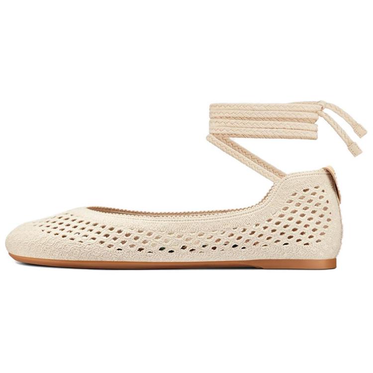 Buy (W) Dior Bailarina 'Blanco Crema' KCB687EMP-S33U