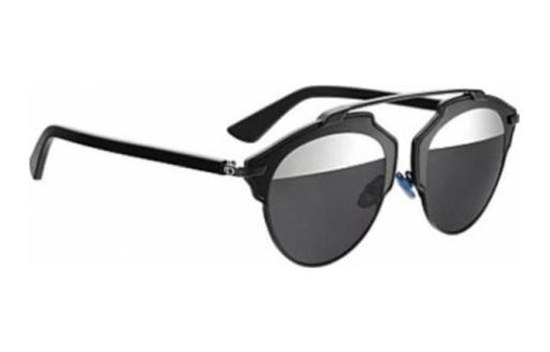 (Women) DIOR Black Aviator Sunglasses for Women with Metal Frame and Logo Design. BOYBLACK4822140LNGR 圖 3