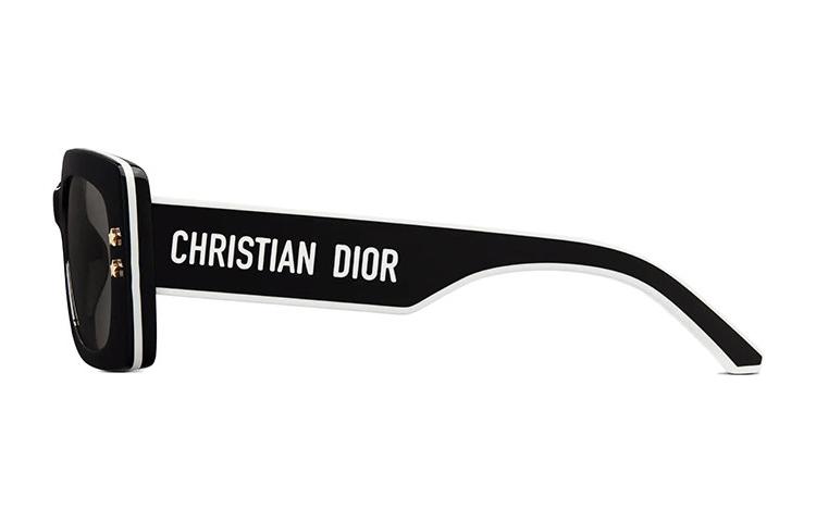 (Women) DIOR Black Irregular Sunglasses with Side Lettering for Women. DPFCS1UQR10A0 圖 4