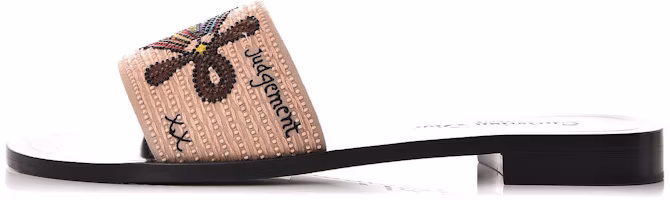 (Women) Dior Black Tarot Judgement Sandal KCF152JGE_S900 (Women) Dior Black Tarot Judgement Sandal KCF152JGE_S900