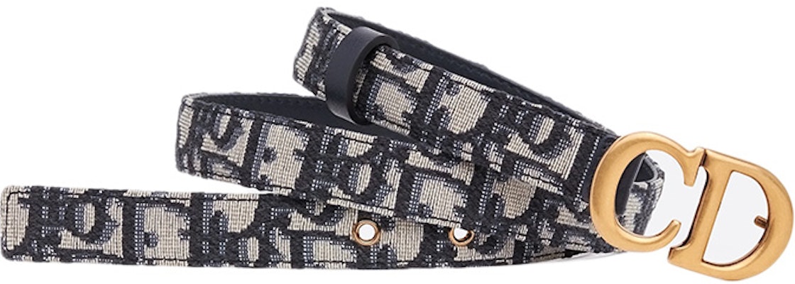 (W) ディオール ブルーレザーベルト ジャカードバックル付き 2cm B0042CTZQ-M928 Lookbook (W) ディオール ブルーレザーベルト ジャカードバックル付き 2cm B0042CTZQ-M928