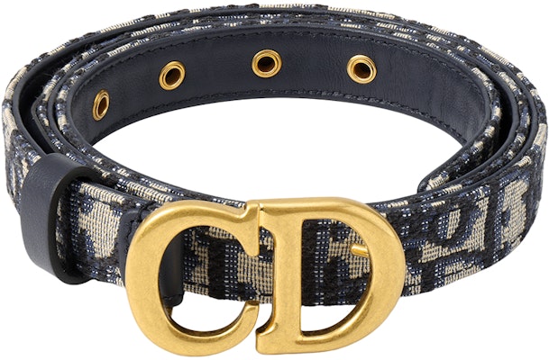 (W) ディオール ブルーレザーベルト ジャカードバックル付き 2cm B0042CTZQ-M928 Purchase (W) ディオール ブルーレザーベルト ジャカードバックル付き 2cm B0042CTZQ-M928