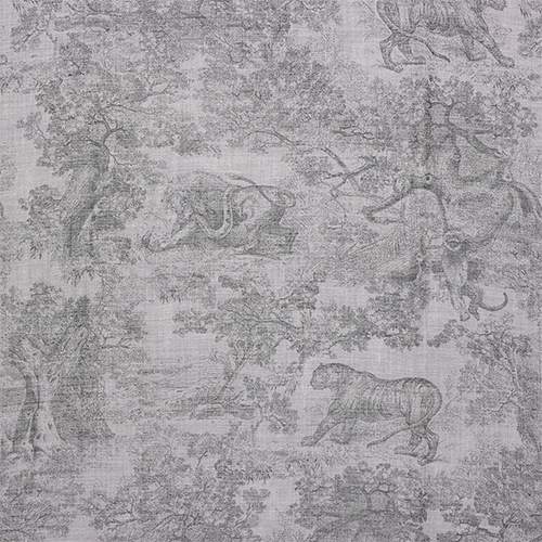 (Women) DIOR Blue Wool Toile de Jouy Print Shawl for Women. 14JOU140I142-C583 圖 5