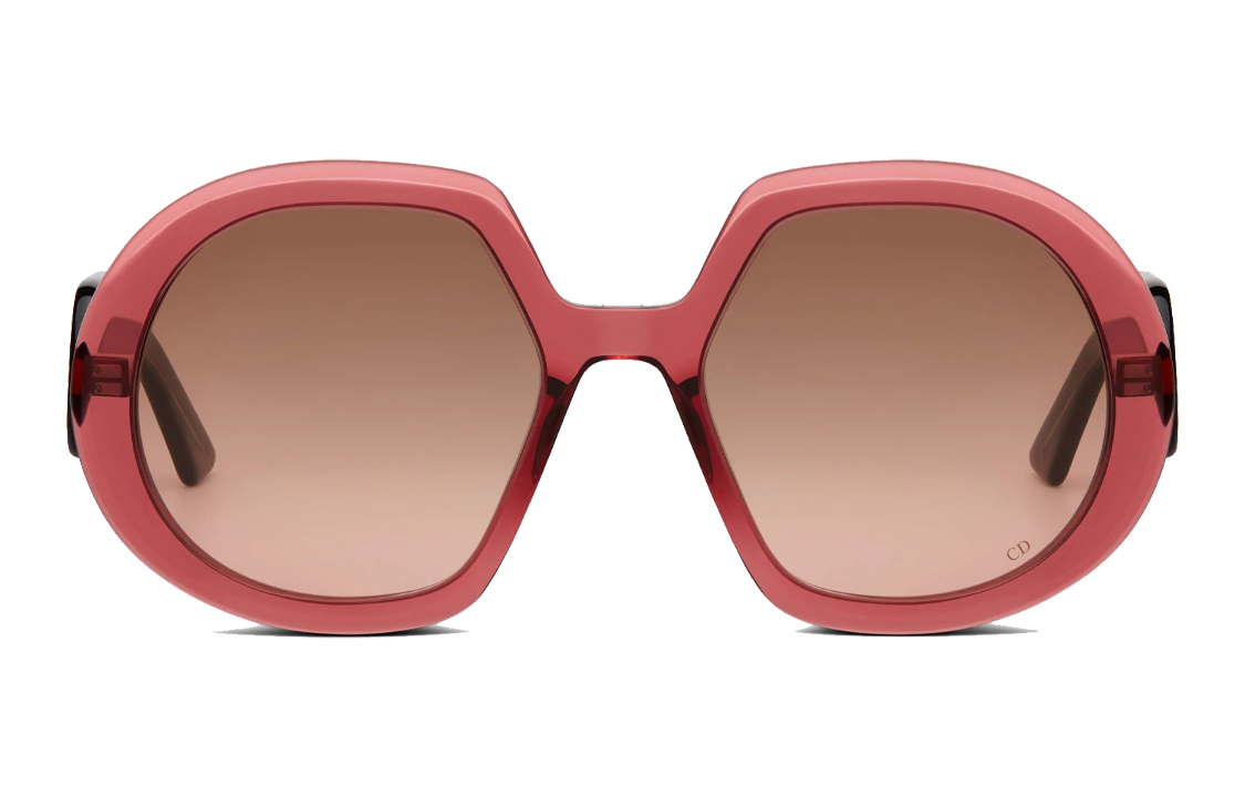 (Women) Dior Bobby R1U Translucent Round Sunglasses Women Pink. BOBYR1UXR-42FR 圖 3