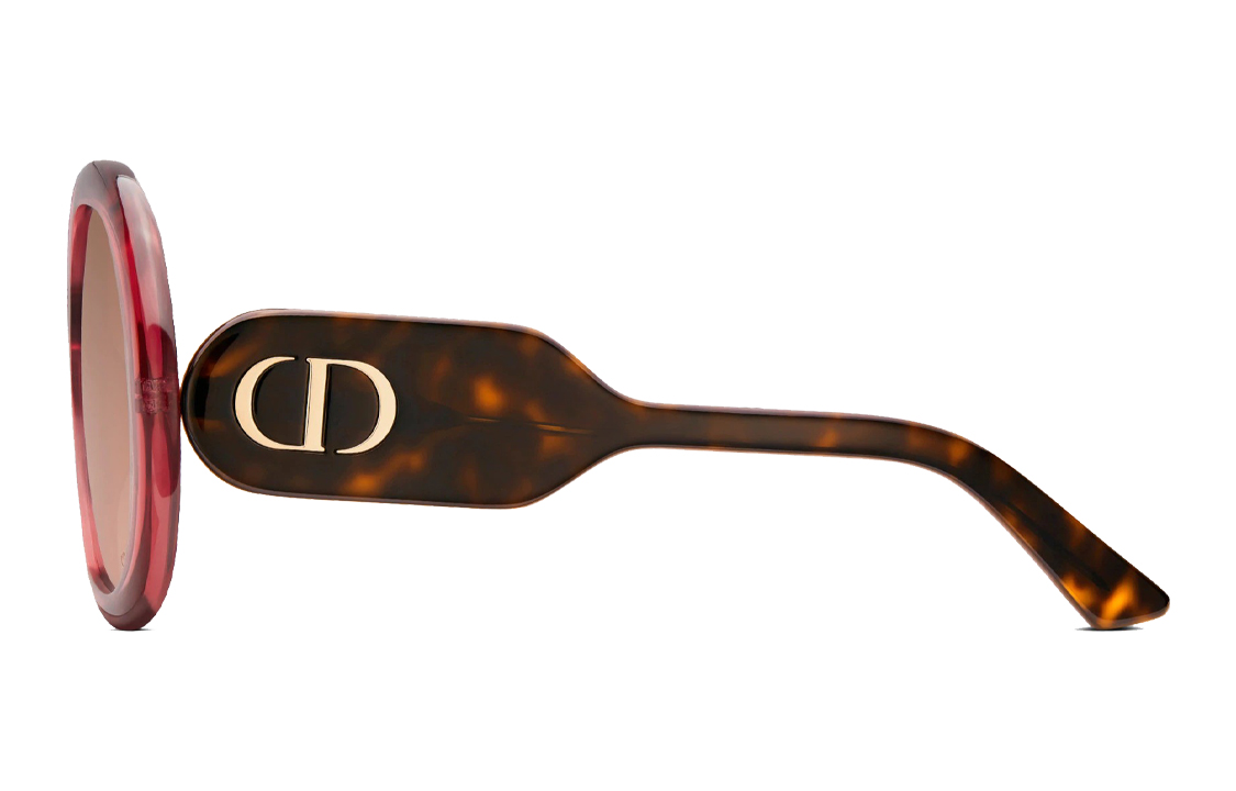 (Women) Dior Bobby R1U Translucent Round Sunglasses Women Pink. BOBYR1UXR-42FR 圖 4