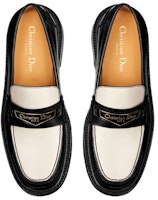 (Women) Dior Boy Loafer 'Logo Plaque Chunky Heel Black and White' KDB759ACA_S11X Shop (Women) Dior Boy Loafer 'Logo Plaque Chunky Heel Black and White' KDB759ACA_S11X