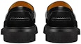 Purchase (W) Dior Boy Loafer 'Tumit Tebal Logo Plaque Hitam dan Putih' KDB759ACA_S11X