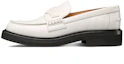 Buy (W) Mocassins Dior Homme Blanc en Cuir de Veau Brossé KDB759ACA_S03W