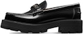 (W) Dior Kasut Lelaki Platform Loafer 'Hitam' KDB862ACA_S900