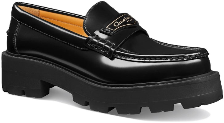 (W) Dior Kasut Lelaki Platform Loafer 'Hitam' KDB862ACA_S900 Lookbook (W) Dior Kasut Lelaki Platform Loafer 'Hitam' KDB862ACA_S900