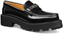 (W) Dior Kasut Lelaki Platform Loafer 'Hitam' KDB862ACA_S900