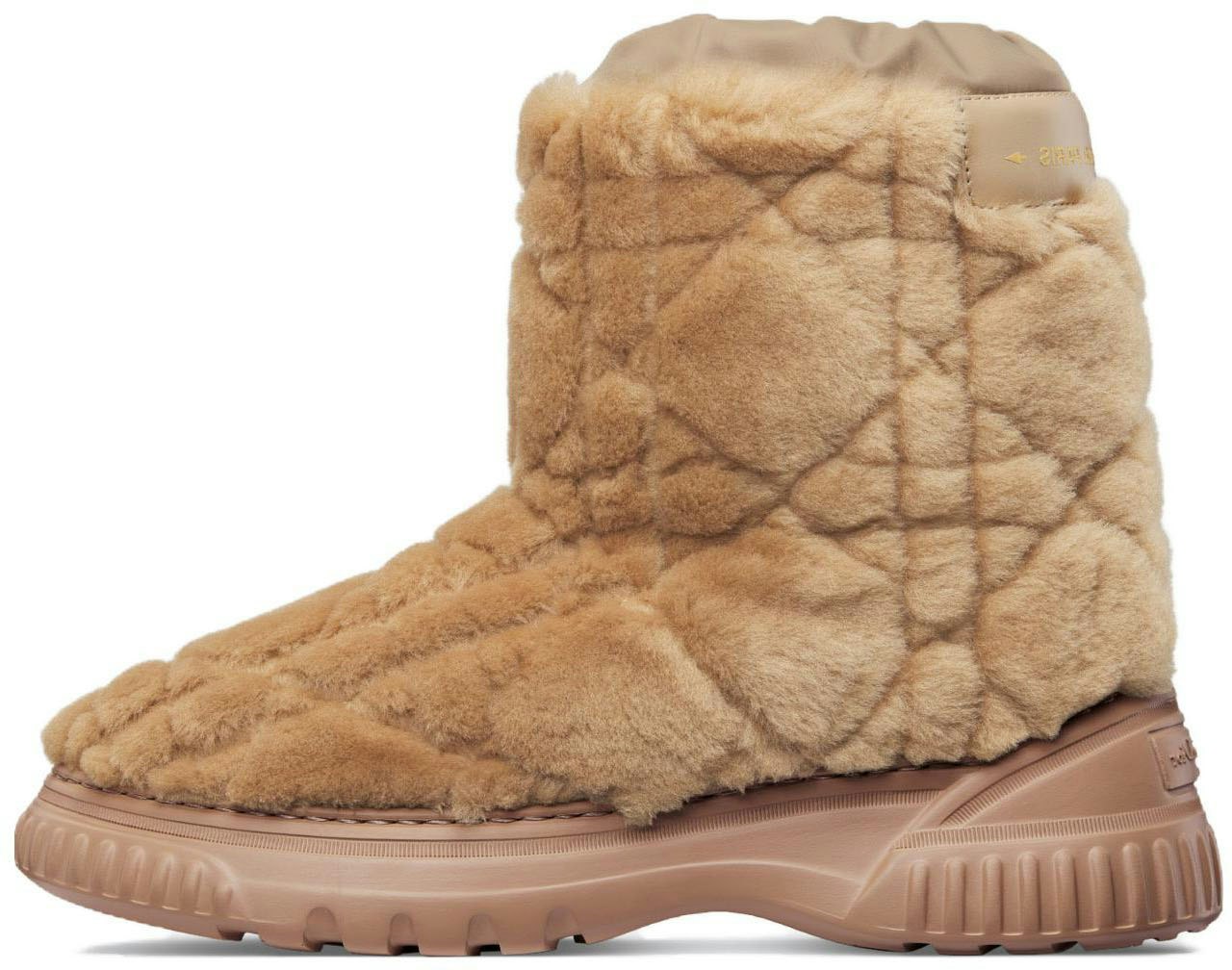 women-dior-brown-frost-velour-round-toe-short-snow-boots-kci-992-skk-s51-u