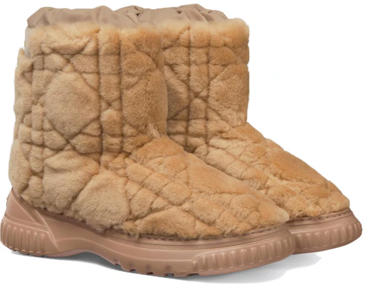 (Women) Dior Brown 'Frost Velour Round Toe Short Snow Boots' KCI992SKK_S51U Lookbook (Women) Dior Brown 'Frost Velour Round Toe Short Snow Boots' KCI992SKK_S51U