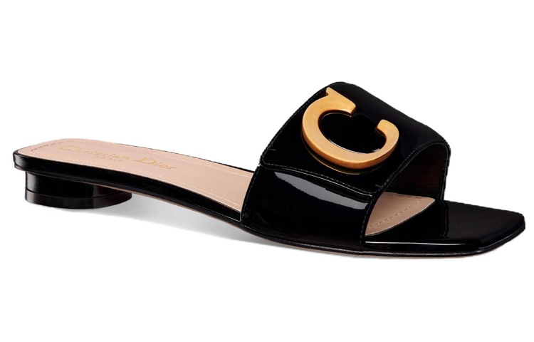 Order (W) Dior C''est Dior ''Ciabatte in Pelle Nera'' KCQ887VNI_S900