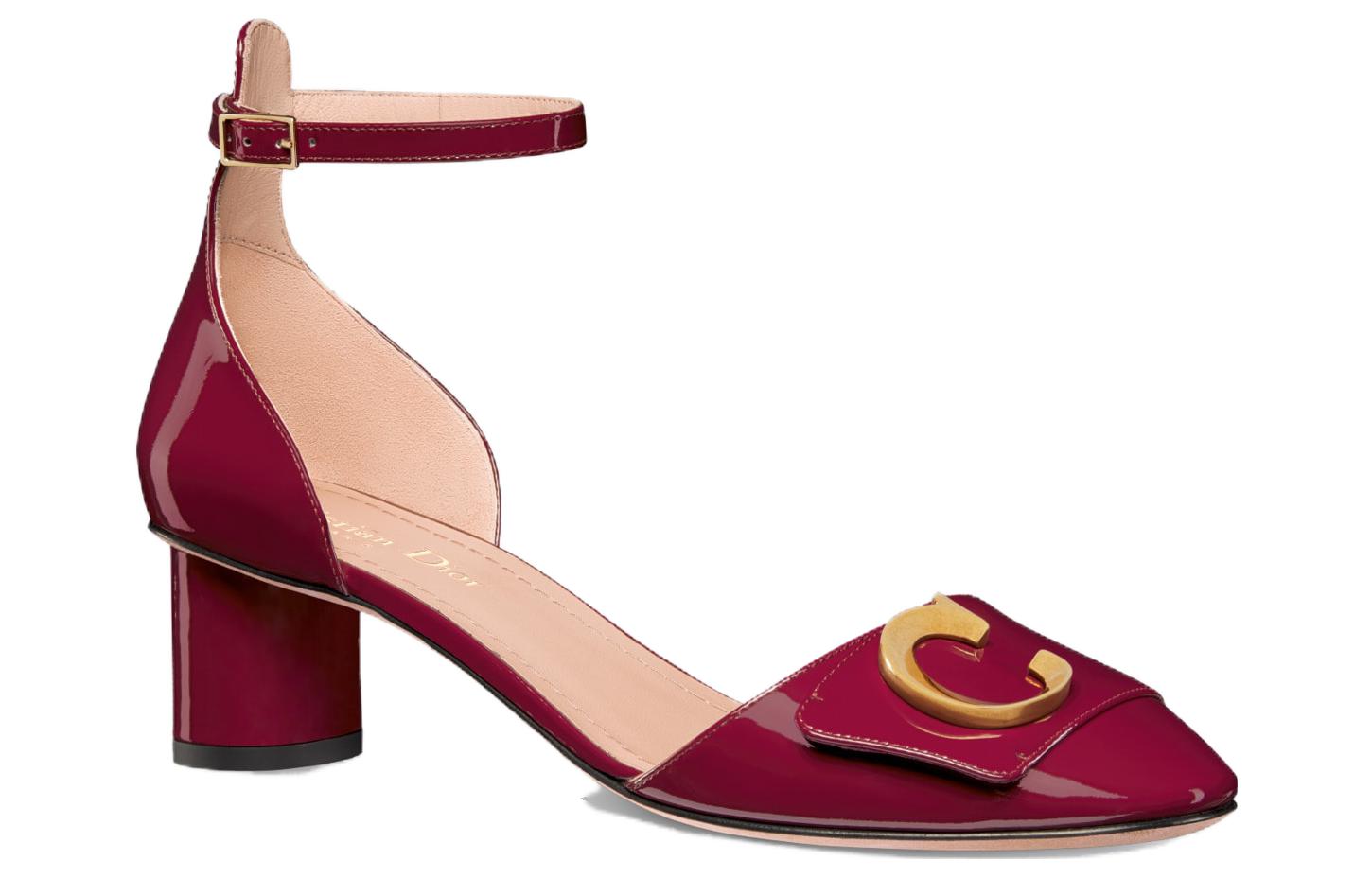 Order (W) 디올 쎄디올 엘레강스 레드 5cm 힐 (KDV110VNI_S24V) KCV110VNI_S24V