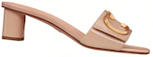 Order (W) Dior C''est Dior Lederpantolette mit Quadratischer Spitze ''Nude'' KCQ889VNI_S18U