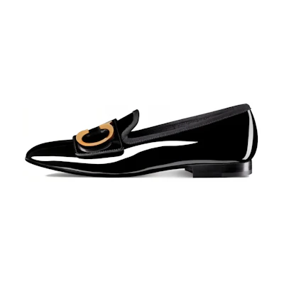 (W) Dior C'est Dior Loafer 'Black Gold'