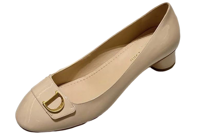 (Women) Dior C'est Dior Patent Leather Low Top Round Toe Sneaker 'Black' KDB838VNI_S18U