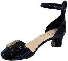 (Women) Dior C'est Dior Patent Leather Open-Toe Block Heel 'Black' KCV073VNI_S900 (Women) Dior C'est Dior Patent Leather Open-Toe Block Heel 'Black' KCV073VNI_S900