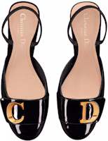 Lookbook (W) Dior C'est Dior Tacón Grueso Punta Redonda 8cm 'Nude' KDV073VNI_S18U KDV073VNI_S900