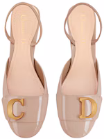 Shop (W) Dior C'est Dior Tacón Bajo 3.5cm Punta Redonda Slip-On 'Negro' KDB845VNI_S900 KDV073VNI_S18U