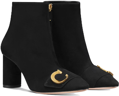 (W) Dior C''est Dior Wildleder Stiefelette ''Schwarz Gold'' KDI954VVV_S900 Order (W) Dior C''est Dior Wildleder Stiefelette ''Schwarz Gold'' KDI954VVV_S900