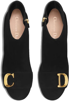 (W) Dior C''est Dior Wildleder Stiefelette ''Schwarz Gold'' KDI954VVV_S900 Shop (W) Dior C''est Dior Wildleder Stiefelette ''Schwarz Gold'' KDI954VVV_S900