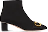 Order (W) Dior C''est Dior Wildleder Stiefeletten mit Absatz ''Schwarz Gold'' KDI953VVV_S900