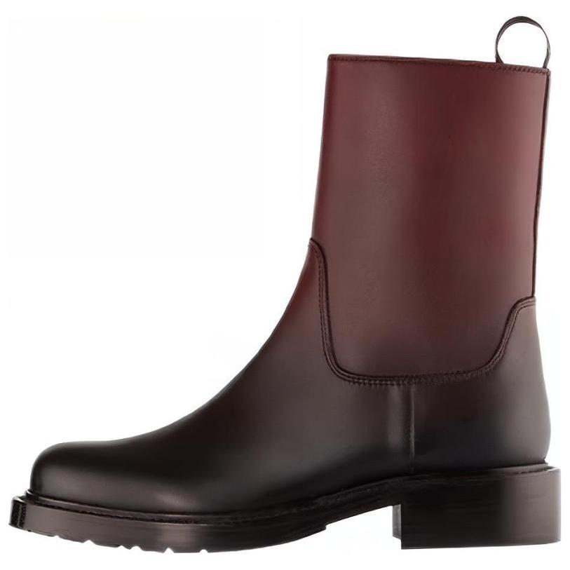 Buy (W) Dior Sepatu Boot Kulit Anak Sapi 'Cokelat' KCI519SHC_31X