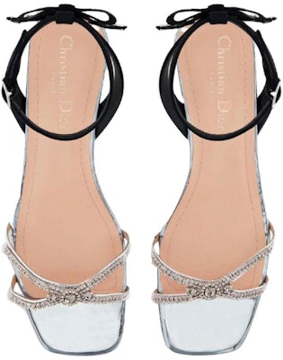 (W) 디올 우아한 실버 송아지 가죽 하이힐 샌들 (Dior 우아한 실버 샌들) KCQ890MIT_S59K Shop (W) 디올 우아한 실버 송아지 가죽 하이힐 샌들 (Dior 우아한 실버 샌들) KCQ890MIT_S59K