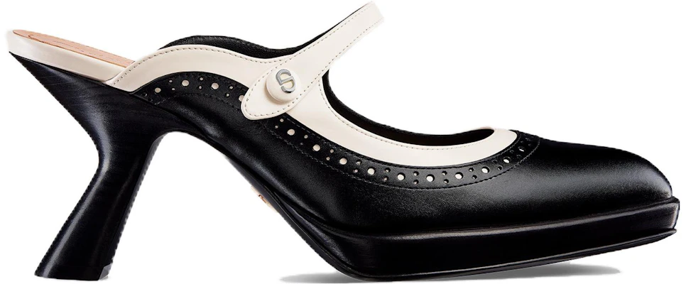 (W) Escarpins Dior en Cuir Veau ''Talon Épais Simpliste'' 8cm ''Noir'' KCV132VSO_S11X Order (W) Escarpins Dior en Cuir Veau ''Talon Épais Simpliste'' 8cm ''Noir'' KCV132VSO_S11X